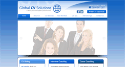 Desktop Screenshot of global-cv-solutions.co.nz